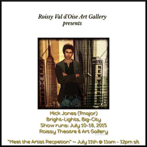 Mick Jones' Photo Exhibit "Bright Lights, Big City"