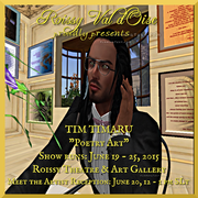 Tim Timaru Poetry Art Show