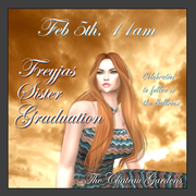 Freyja's Sister Graduation