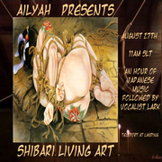 Aliyah's Sister Event, "Shibari 'Living Art'"