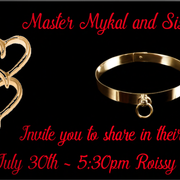 Maitre Mykal's and Lovely's Collaring Ceremony