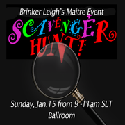 Master Brinker's Maitre Event, "Scavenger Hunt!"