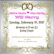 Maitre Maxim & Miss Marley's Wedding