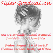 Sadie Sister Graduation